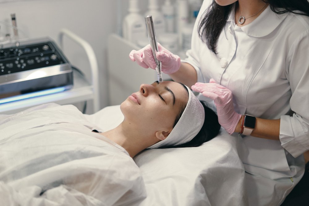 microneedling images